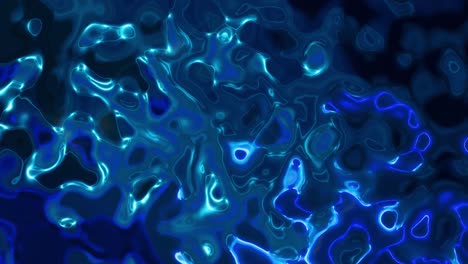bucles de fondo animado de movimiento de onda brillante de cristal azul