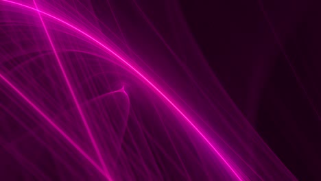 Ionized-plasma-energy-waves-loop---magenta-laser---simplistic,-futuristic-minimalism-abstract-seamless-looping-video-animation