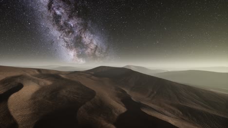 Increíble-Vía-Láctea-Sobre-Las-Dunas-Erg-Chebbi-En-El-Desierto-Del-Sahara