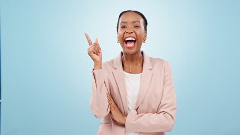 Business, thinking and black woman