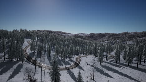 Splendid-Alpine-scenery-in-winter