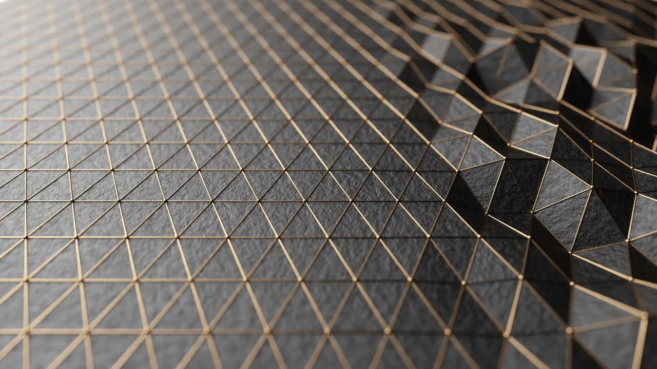 추상적인 기하학적 다각형 배경