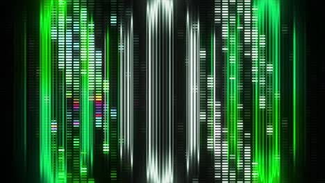 abstract green light pattern