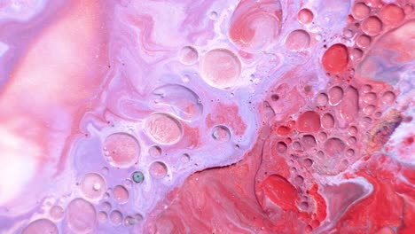 abstract fluid art with pink and purple hues