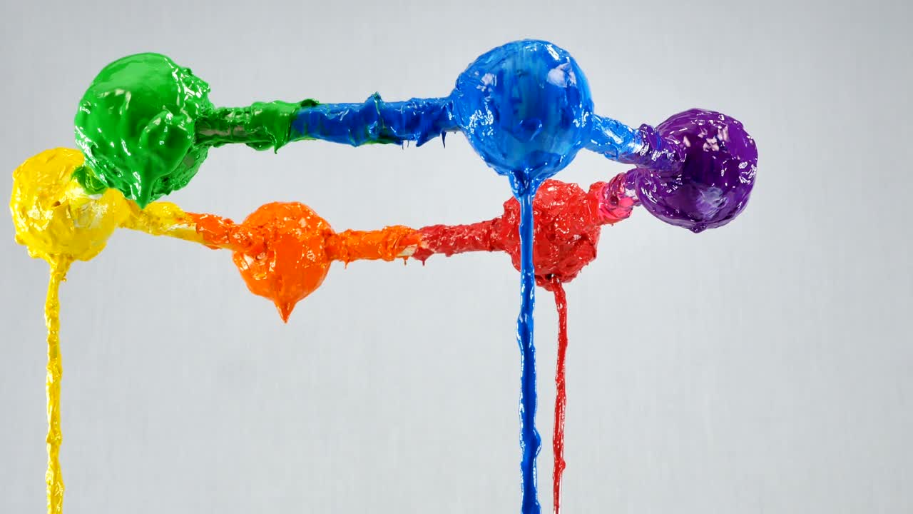 색 이론: 어머니 색은 노란색, 빨간색, 파란색입니다.