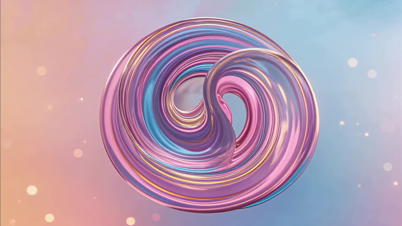 3D抽象無縫動畫背景