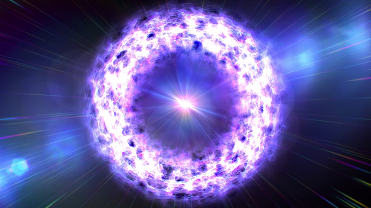 la explosión de las ondas de choque.