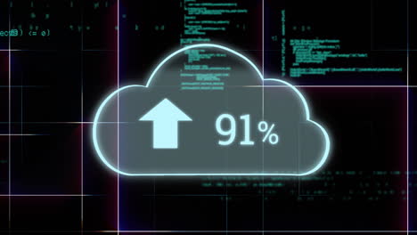 upload progress clouds and program codes