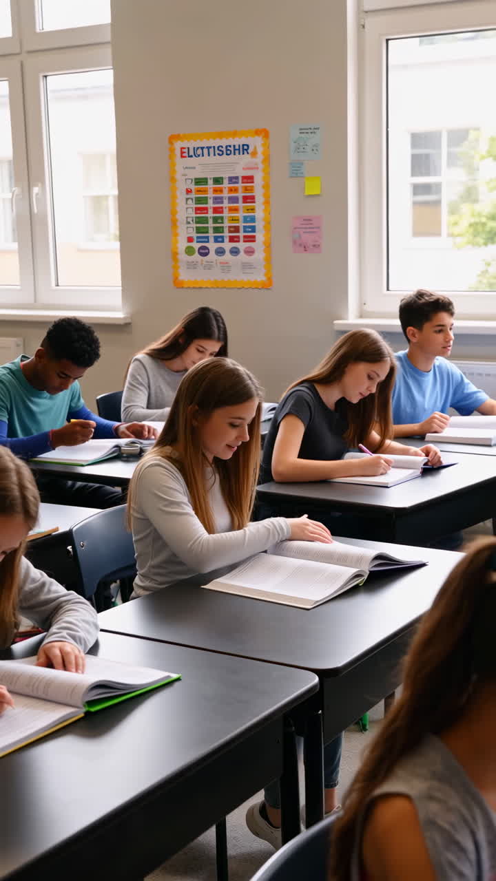Studenti in una classe