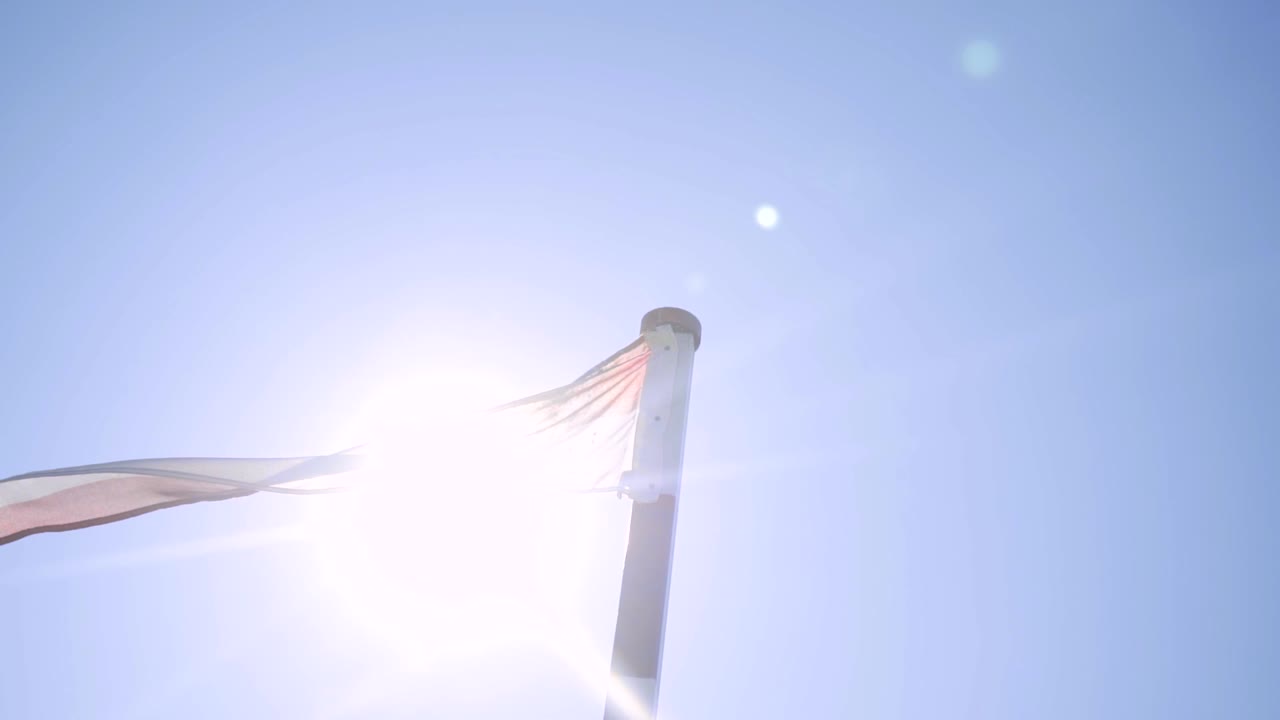 느린 동작으로 바람에 흔들리는 해양 발