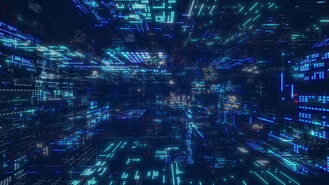 Futuristic CG Animation Wonderland