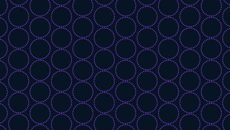 patrón de círculos y puntos con color neón 6