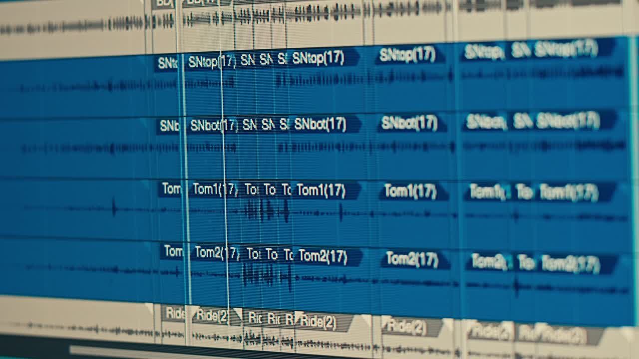 schnittstelle für audio-editing-software