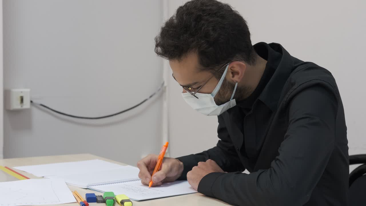 Student Mask Working Class