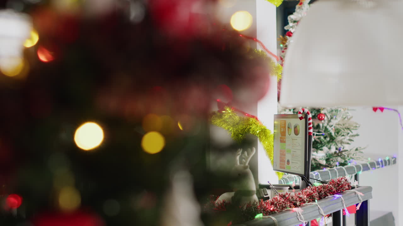 Festive Holiday Season in the Office