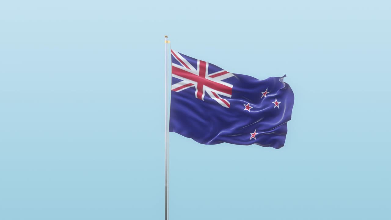 뉴질랜드 발은 알파와 배경이 다른 각도에서 움직입니다.