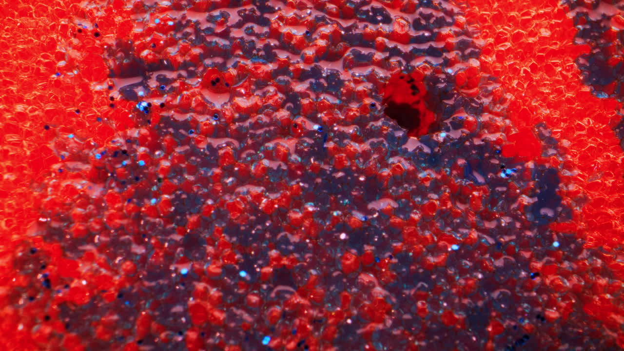 Abstract Red and Blue Textured Surface