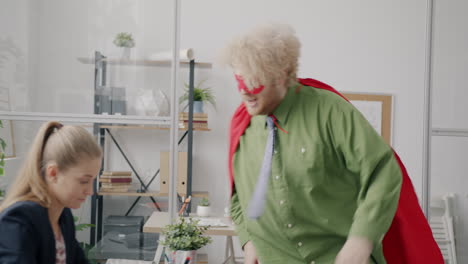 funny office interaction