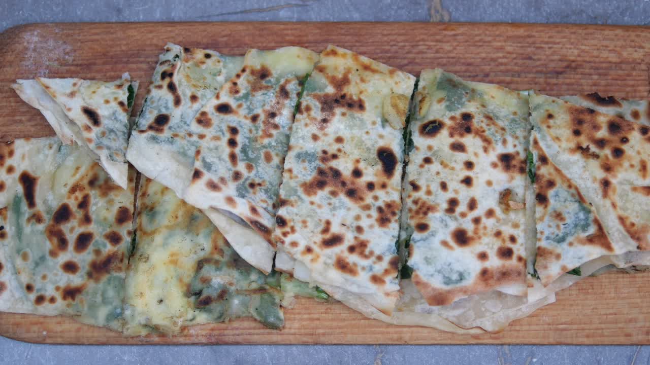 Gozleme flatbread