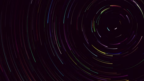 fondo de luces de neón brillantes de 4k
