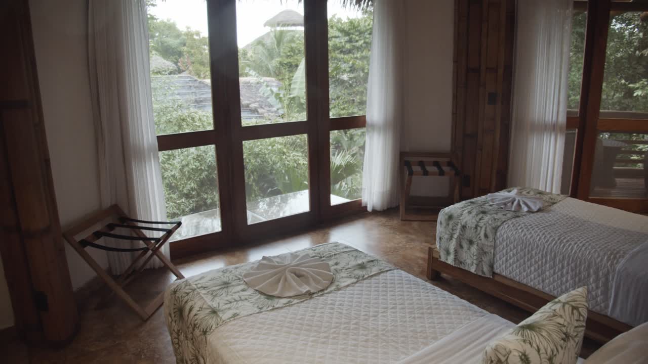 High end private suite in amazon rainforest hotel