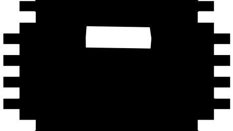animación de pared de ladrillo blanco con luma matte opcional. alpha luma matt incluido. video 4k
