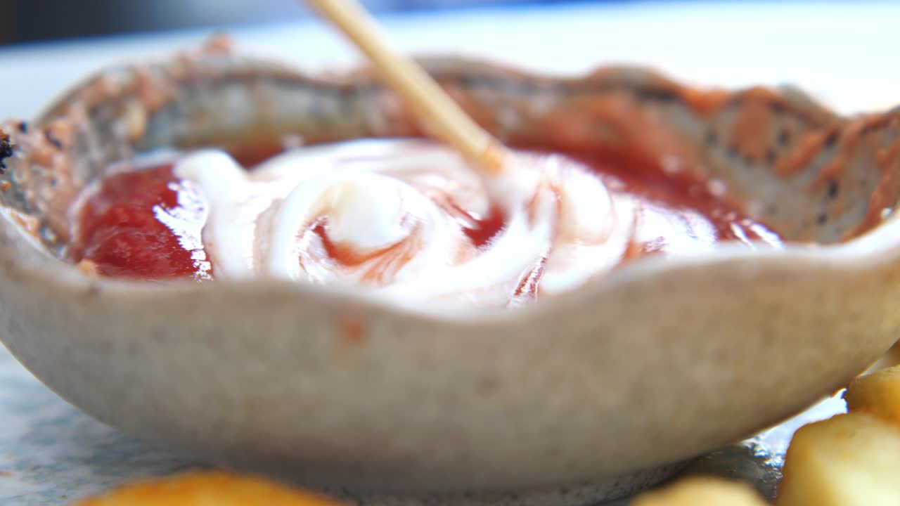 Ketchup and Mayonnaise Dipping Sauce