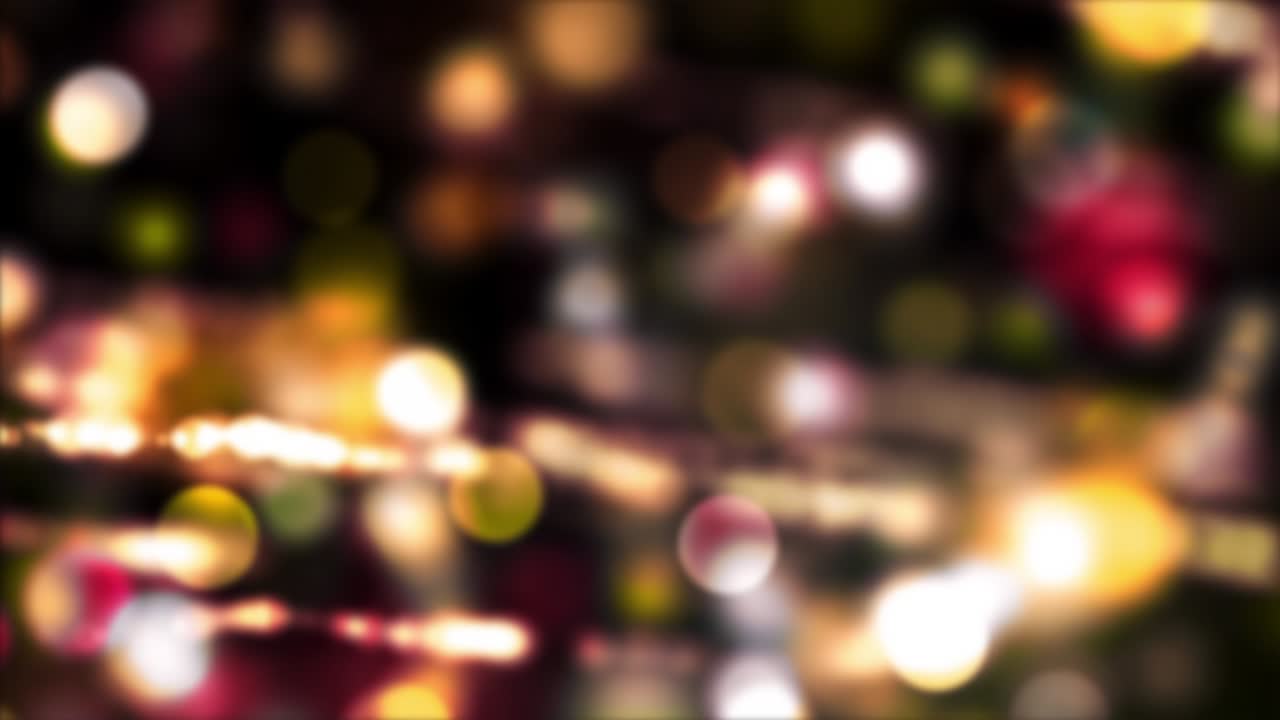 fondo abstracto, luces doradas, amarillas y blancas que se mueven en el espacio