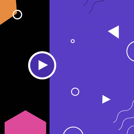 modern abstract background with play button