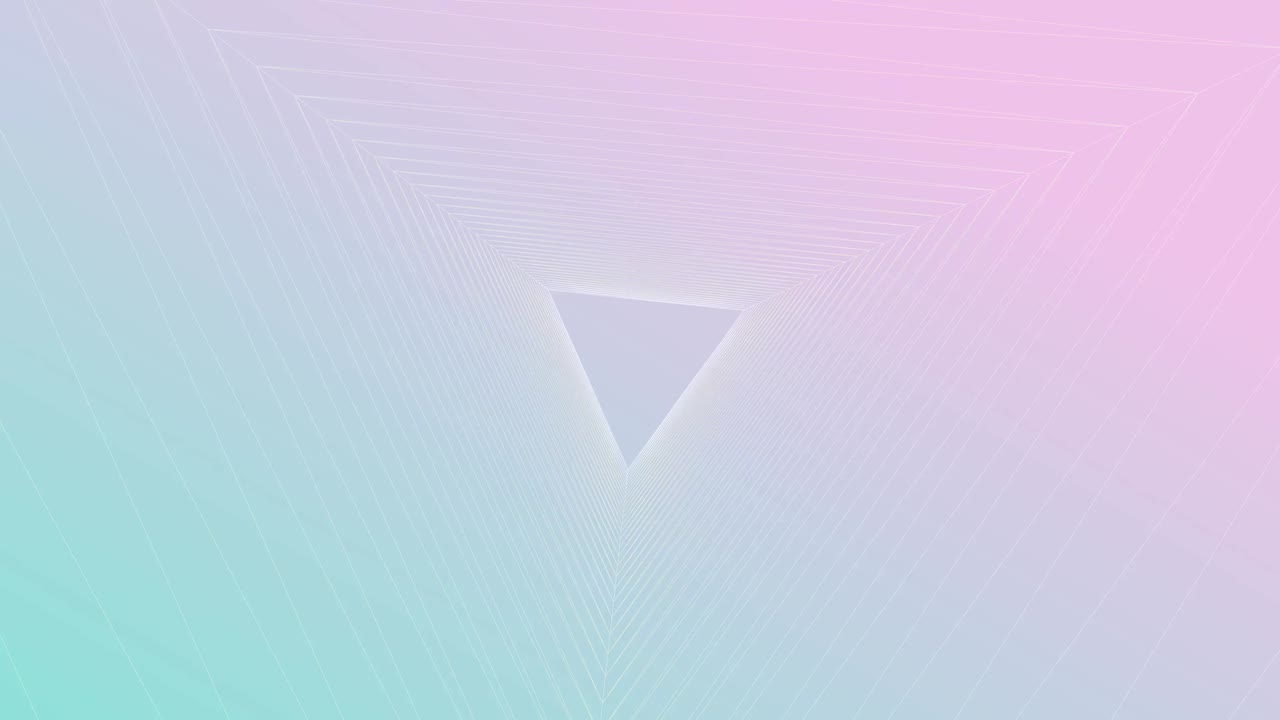 추상적인 원활한 터널 모션 배경 4k