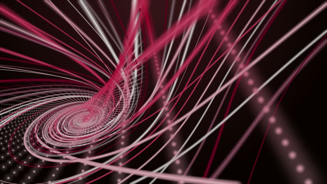 poderosa animación con objeto de onda de rayas en cámara lenta, 4096x2304 bucle 4k