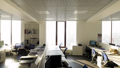 modern empty office space