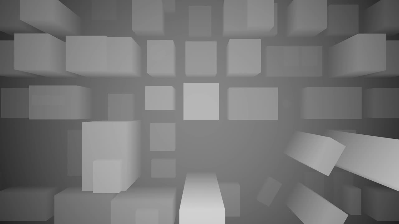 mapa de la ciudad en 3d en blanco y negro.