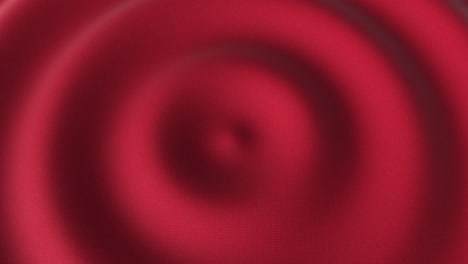 círculos móviles en tela en bucle animación digital abstracta