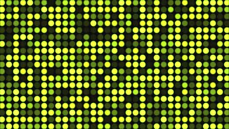 el efecto de luz de la discoteca son luces redondas brillantes. el fondo de la pared es de luz intermitente.