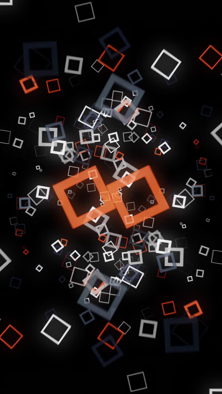 Abstract Geometric Pattern of Squares