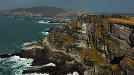 acantilados de portmagee, kerry, irlanda, marzo de 2022