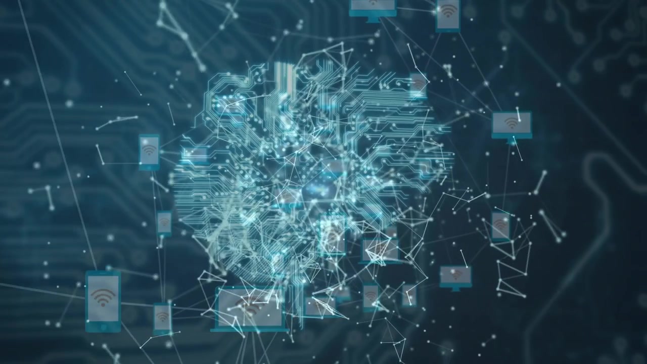 Digital Brain Formed by Connected Devices and Network Nodes