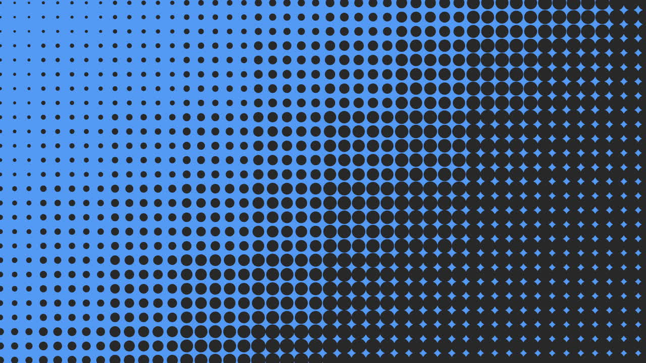 Mesmerizing blue and white dot pattern on a serene blue background
