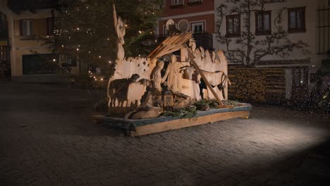 clip filmed in europe in austria from a town called hallstatt that's by a lake