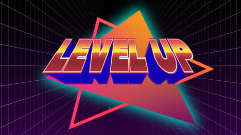 level up sign