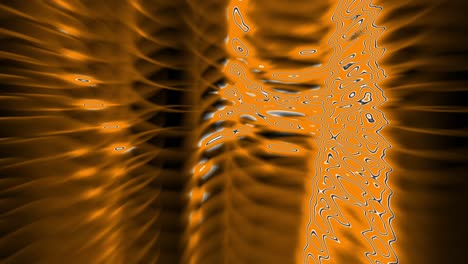 fondo de moda mínimo de ondas negras y doradas