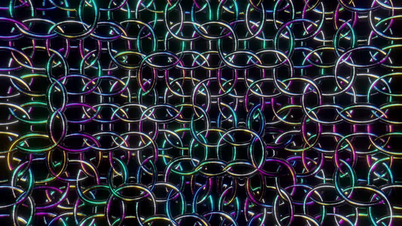 círculos brillantes en el fondo.