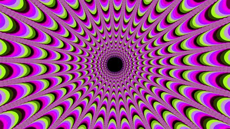 fractal moving background with hypnotic effect causing visual illusion