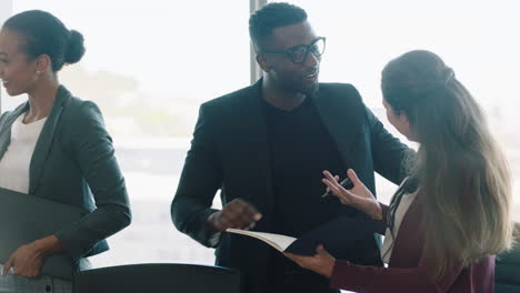 diverse-business-people-meeting-handshake-in-boardroom-preparing-for-conference-collaborating-with-clients-shareholders-planning-partnership-deal-in-corporate-office