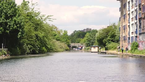 Canal-flowing-river-water-still-shot-in-London-England-Britain-UK-3840x2160-4K