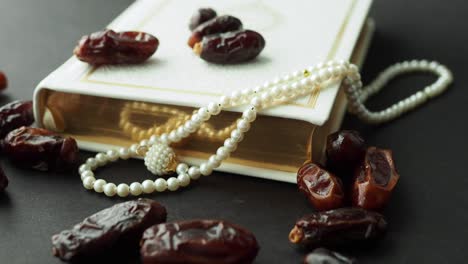 quran, dates, and prayer beads: symbols of islamic faith