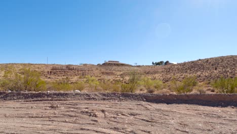house in the middle of the desert