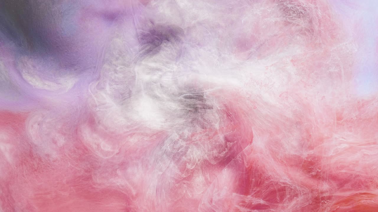 tinta tormenta movimiento animación de nube mezcla de tinte en movimiento