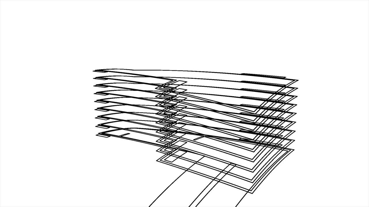 diseño abstracto de edificios